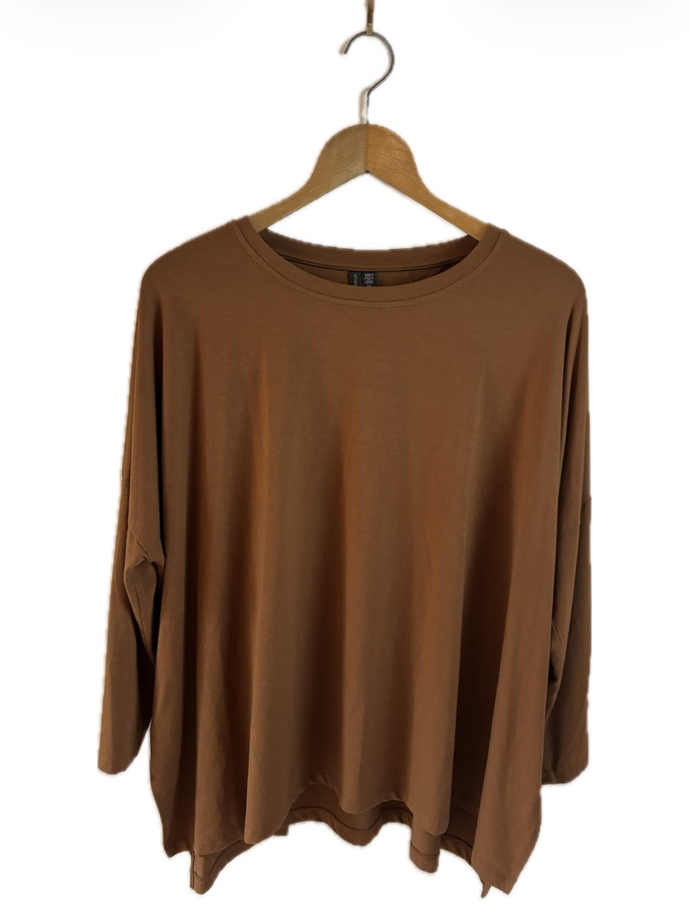 Shannon Passero Rust Long-Sleeve Crewneck Tee